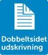 Dobbeltsidet udskrivning